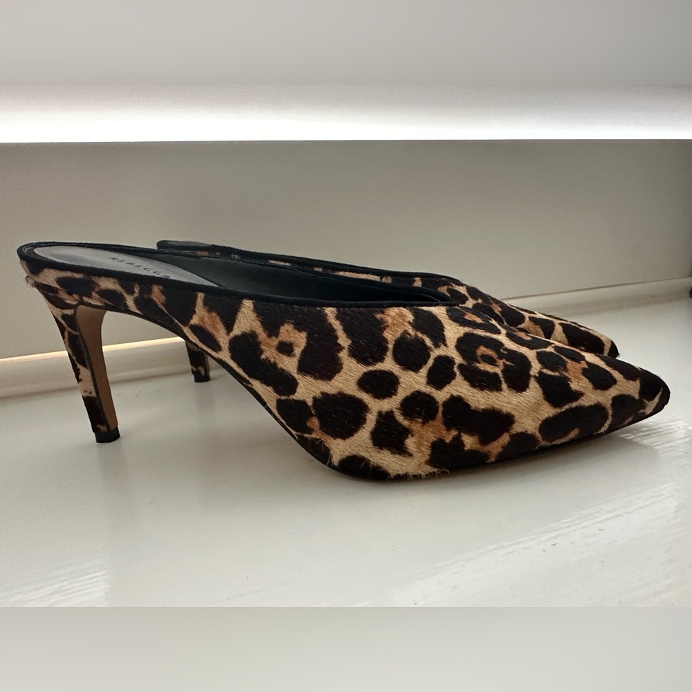 Rebecca Minkoff Leopard Slide size 7 NEW!!